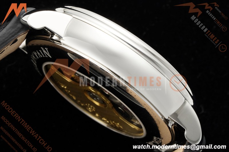 Blancpain - Villeret Moonphase 6654 40mm Complete Calendar SS/LE White APSF A6654 | 블랑팡 - 빌레레 문페이즈 6654 40mm 컴플리트 캘린더 SS/LE 화이트 APSF A6654