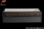 Portable Watch Boxes Light Weight  Aluminium Alloy Watch Case 3 Slots