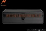 Portable Watch Boxes Light Weight  Aluminium Alloy Watch Case 3 Slots