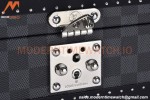 Louis Vuitton Damier Graphite Watch Case Leather Coffer 8 Position Trunk N48226