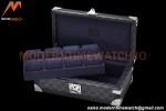 Louis Vuitton Damier Graphite Watch Case Leather Coffer 8 Position Trunk N48226