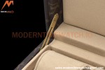 Louis Vuitton Monogram Canvas Watch Case Brown Leather Coffer 8 Position Trunk M47641