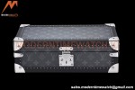 Louis Vuitton Monogram Eclipse Watch Case Leather Coffer 8 Position Trunk M20016