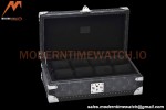 Louis Vuitton Monogram Eclipse Watch Case Leather Coffer 8 Position Trunk M20016