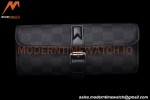 Louis Vuitton Damier Graphite Watch Case 3 Position Travel Bag N41137