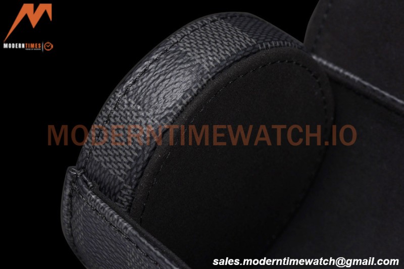 Louis Vuitton Damier Graphite Watch Case 3 Position Travel Bag N41137
