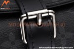Louis Vuitton Monogram Eclipse Watch Case 3 Position Travel Bag M43385