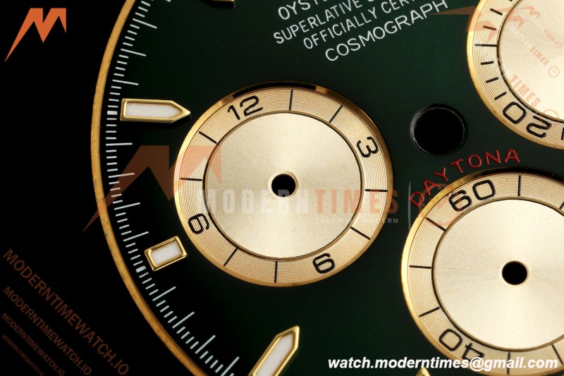 Rolex Daytona 126508 Green/Gold Dial By SWF | 롤렉스 데이토나 126508 그린/골드 다이얼 (SWF 제작)