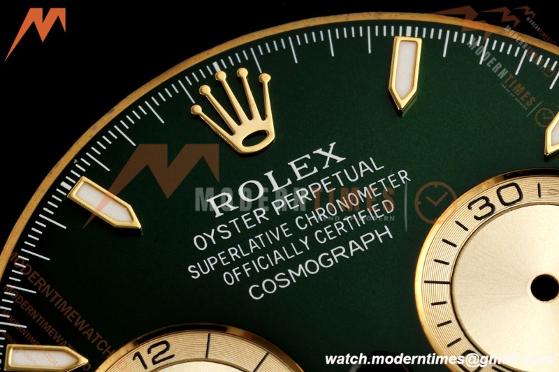Rolex Daytona 126508 Green/Gold Dial By SWF | 롤렉스 데이토나 126508 그린/골드 다이얼 (SWF 제작)