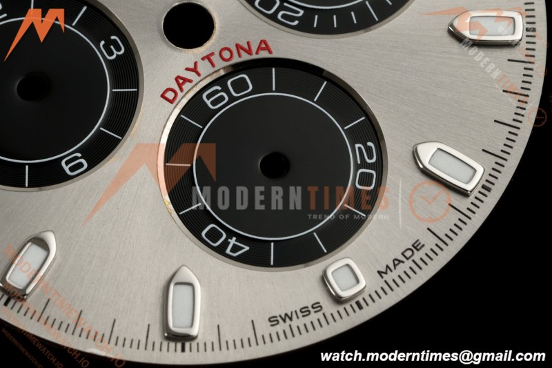 Rolex Daytona 116509/116519 Grey/Black Dial By SWF
