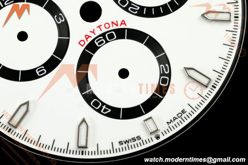 Rolex Daytona 126500 White Dial By SWF