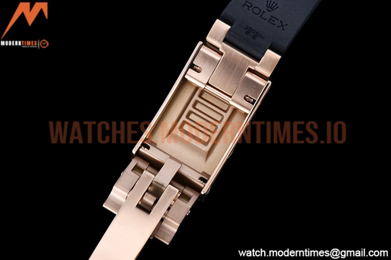 Rolex - YachtMaster 126655 40mm RG/RU Blk ARF VR3235