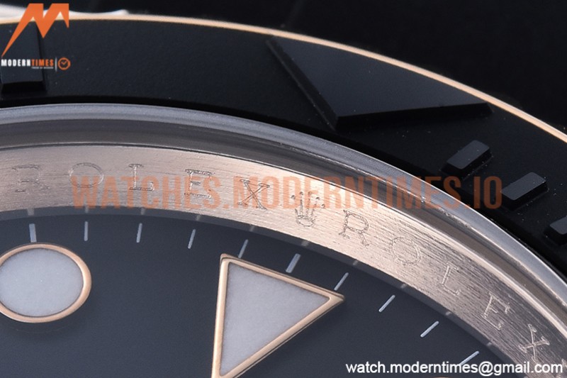 Rolex - YachtMaster 126655 40mm RG/RU Blk ARF VR3235