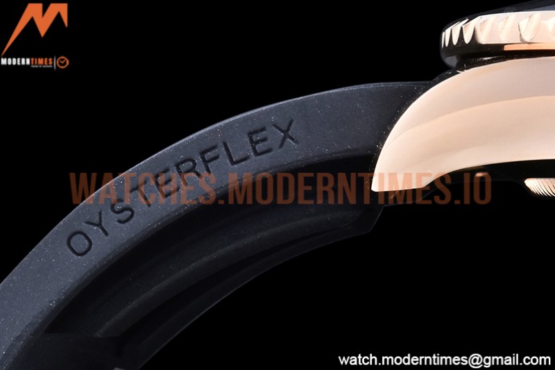 Rolex - YachtMaster 126655 40mm RG/RU Blk ARF VR3235