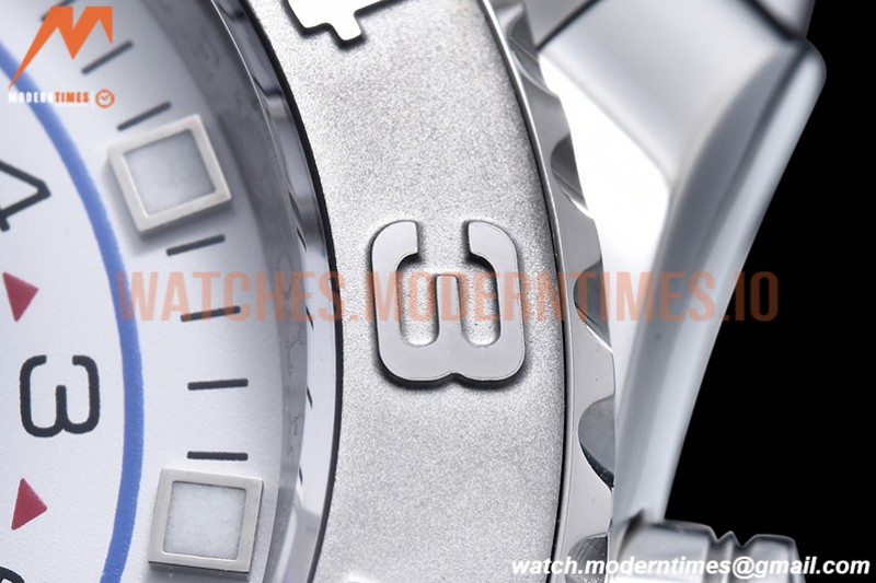 Rolex - YachtMaster 116689 SS/SS White KF A7750 Mod
