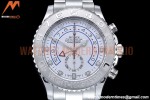 Rolex - YachtMaster 116689 SS/SS White KF A7750 Mod