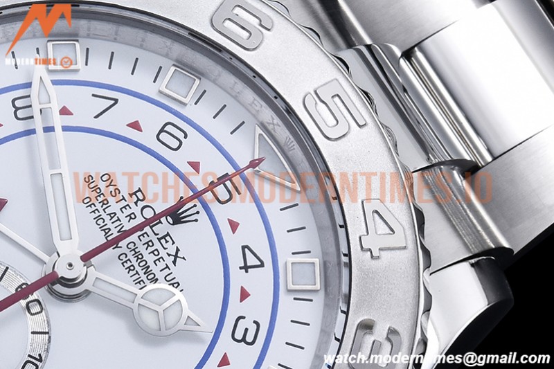Rolex - YachtMaster 116689 SS/SS White KF A7750 Mod