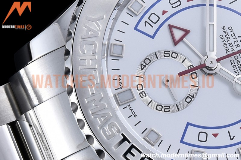 Rolex - YachtMaster 116689 SS/SS White KF A7750 Mod