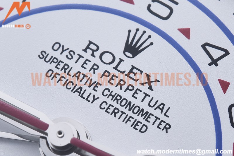 Rolex - YachtMaster 116689 SS/SS White KF A7750 Mod