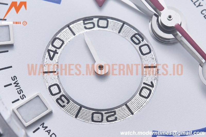 Rolex - YachtMaster 116689 SS/SS White KF A7750 Mod