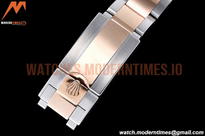Rolex - YachtMaster 116681 Blue RG/SS White KF A7750 Mod