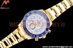 Rolex - YachtMaster 116685 Blue YG/YG White KF A7750 Mod
