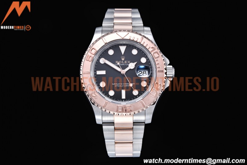 Rolex - YachtMaster 126621 40mm 904 Wrp RG/SS Blk KF VR3235