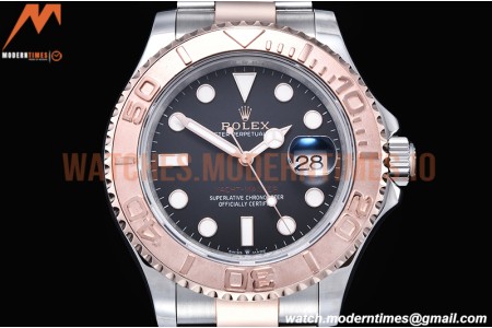 Rolex - YachtMaster 126621 40mm 904 Wrp RG/SS Blk KF VR3235