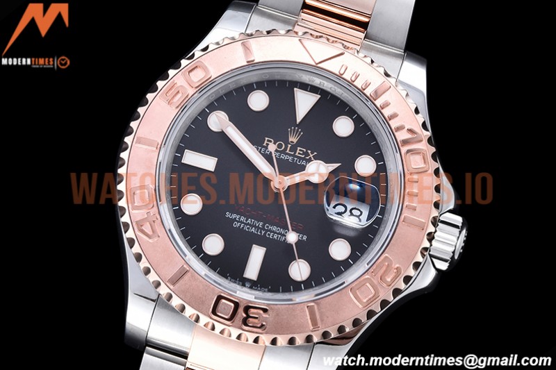 Rolex - YachtMaster 126621 40mm 904 Wrp RG/SS Blk KF VR3235