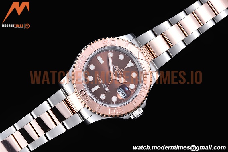 Rolex - YachtMaster 126621 40mm 904 Wrp RG/SS Brn KF VR3235