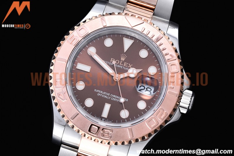 Rolex - YachtMaster 126621 40mm 904 Wrp RG/SS Brn KF VR3235