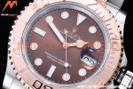 Rolex - YachtMaster 126621 40mm 904 Wrp RG/SS Brn KF VR3235