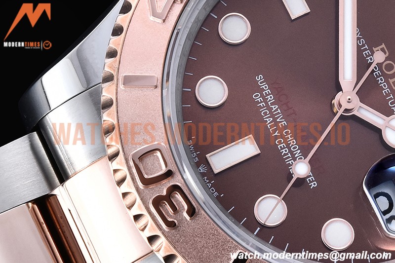 Rolex - YachtMaster 126621 40mm 904 Wrp RG/SS Brn KF VR3235