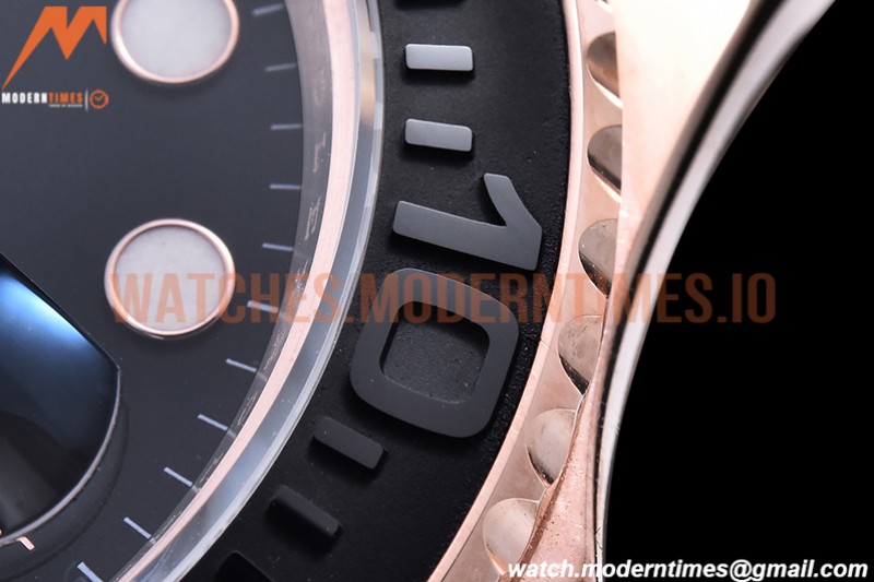 Rolex - YachtMaster 126655 40mm 904 Wrp RG/RU Blk KF VR3235