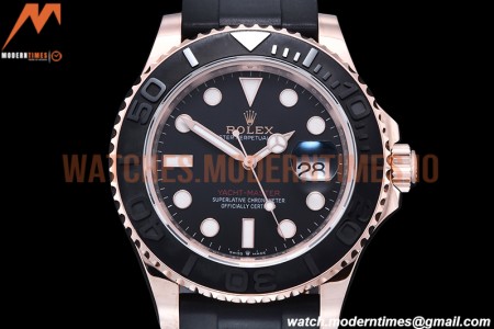Rolex - YachtMaster 126655 40mm 904 Wrp RG/RU Blk KF VR3235