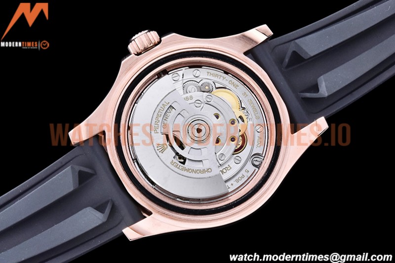 Rolex - YachtMaster 126655 40mm 904 Wrp RG/RU Blk KF VR3235