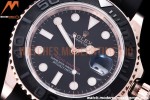 Rolex - YachtMaster 126655 40mm 904 Wrp RG/RU Blk KF VR3235