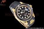 Rolex - YachtMaster 226658 42mm YG/RU Blk Gold VR3235