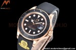Rolex - YachtMaster 126655 40mm RG/RU Blk Gold VR3235