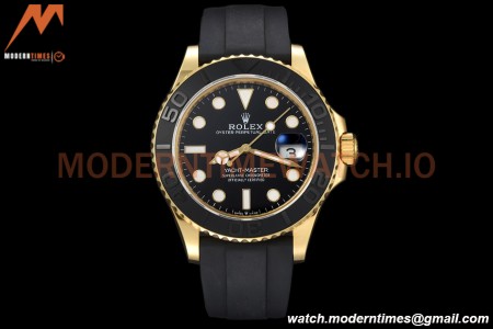 Rolex - Yacht-Master 226658 42mm Full-weight YG/RU Black KF VR3235