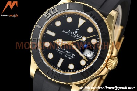 Rolex - Yacht-Master 226658 42mm Full-weight YG/RU Black KF VR3235