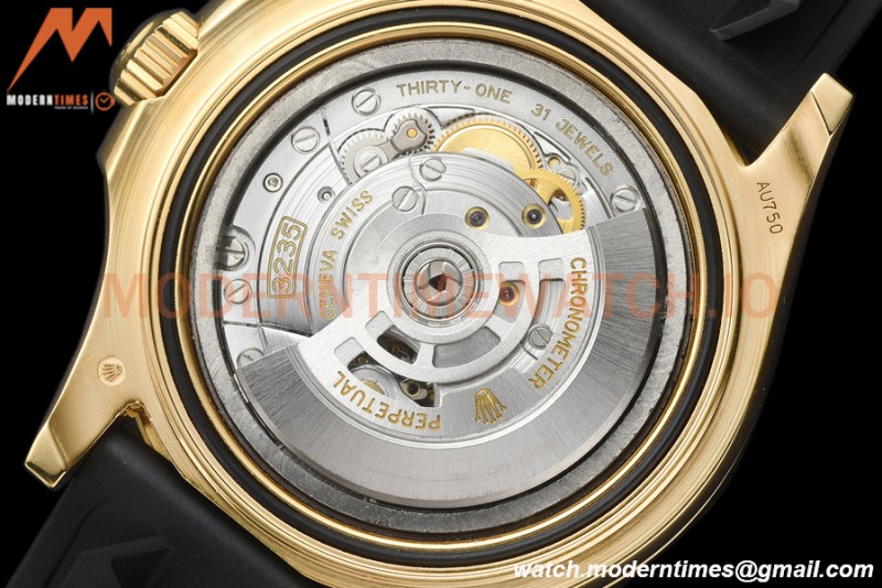 Rolex - Yacht-Master 226658 42mm Full-weight YG/RU Black KF VR3235