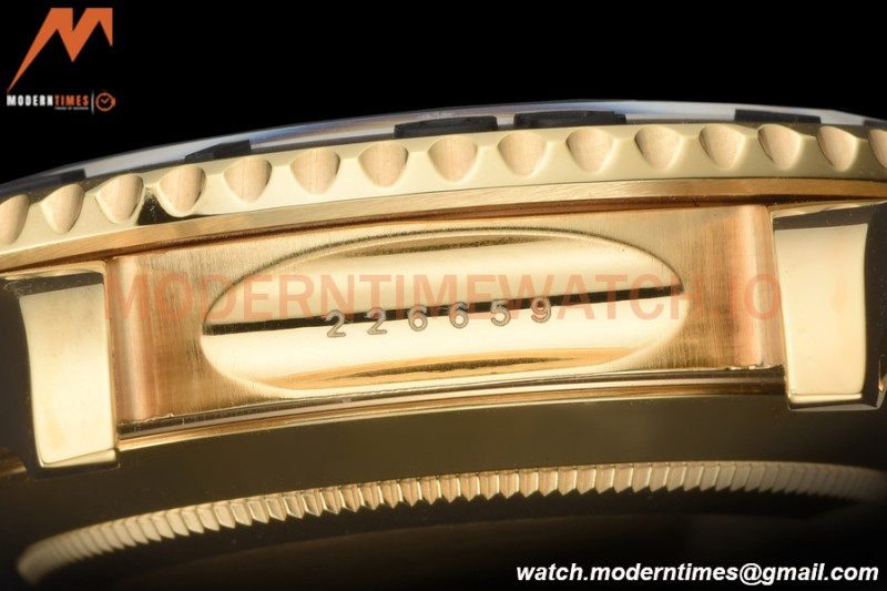 Rolex - Yacht-Master 226658 42mm Full-weight YG/RU Black KF VR3235