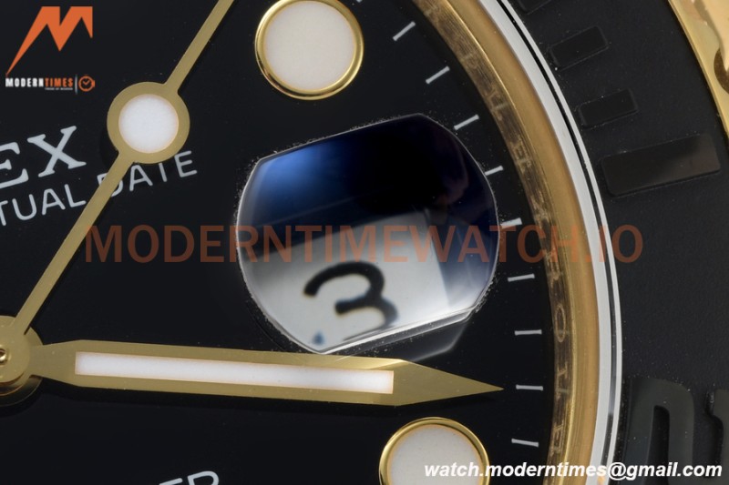 Rolex - Yacht-Master 226658 42mm Full-weight YG/RU Black KF VR3235