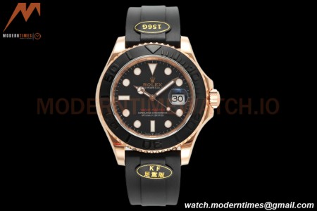 Rolex - Yacht-Master 126655 40mm Full-weight RG/RU Black KF VR3235