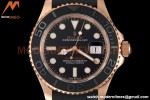 Rolex - YachtMaster 126655 40mm RG/RU Black VSF VS3235