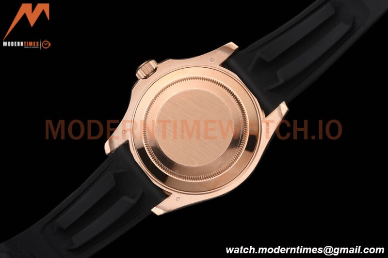 Rolex - YachtMaster 126655 40mm RG/RU Black VSF VS3235