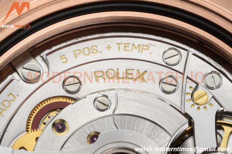 Rolex - YachtMaster 126655 40mm RG/RU Black VSF VS3235