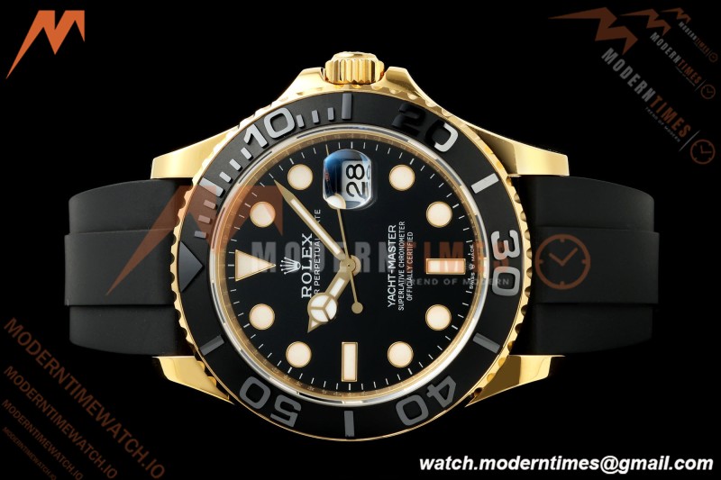 Rolex - YachtMaster 226658 42mm YG/RU Black Dial RSF A3235