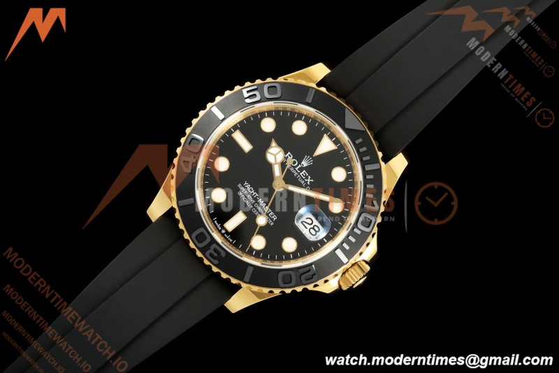 Rolex - YachtMaster 226658 42mm YG/RU Black Dial RSF A3235